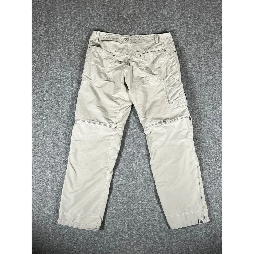 Kuhl Cargo Pants Versatile Trousers Casual Beige Mens 36X30 - Picture 2 of 16